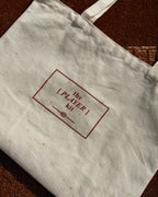 „tennis is personal“ canvas tote