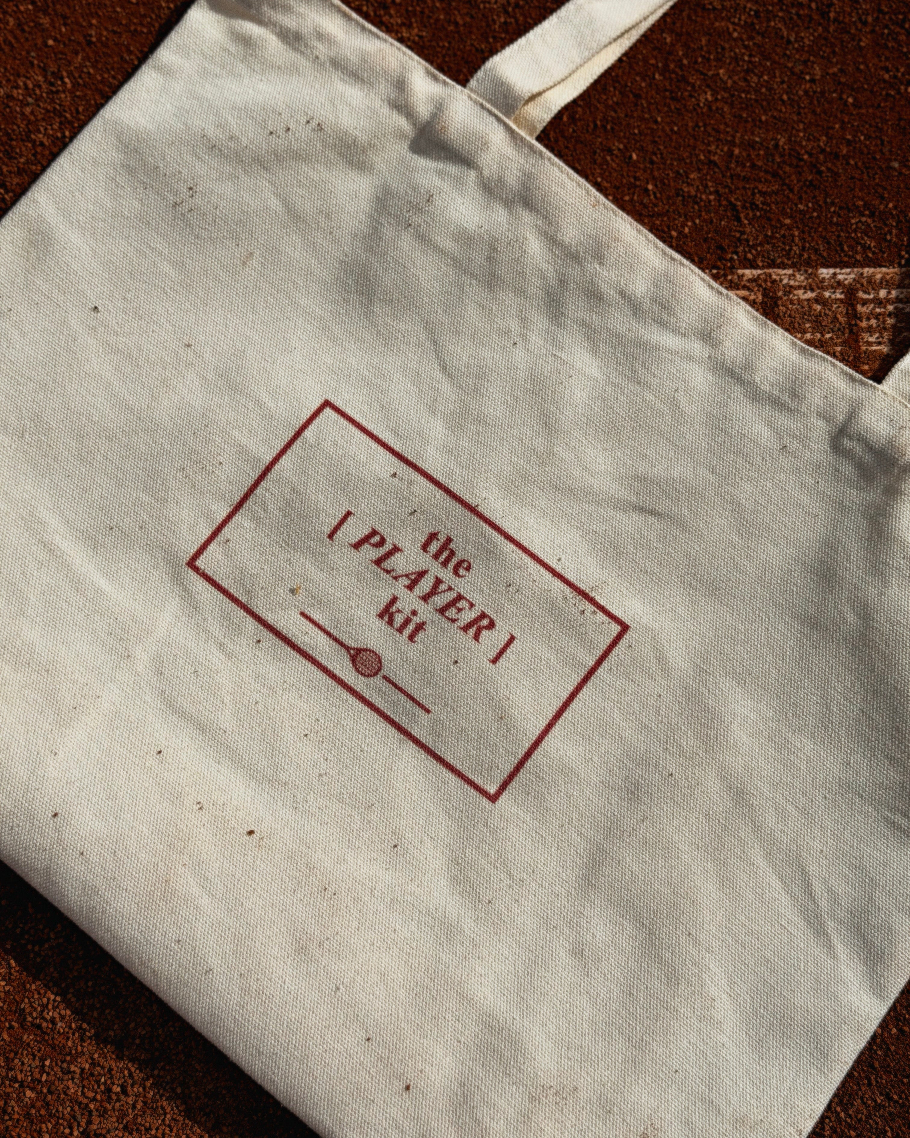 „tennis is personal“ canvas tote