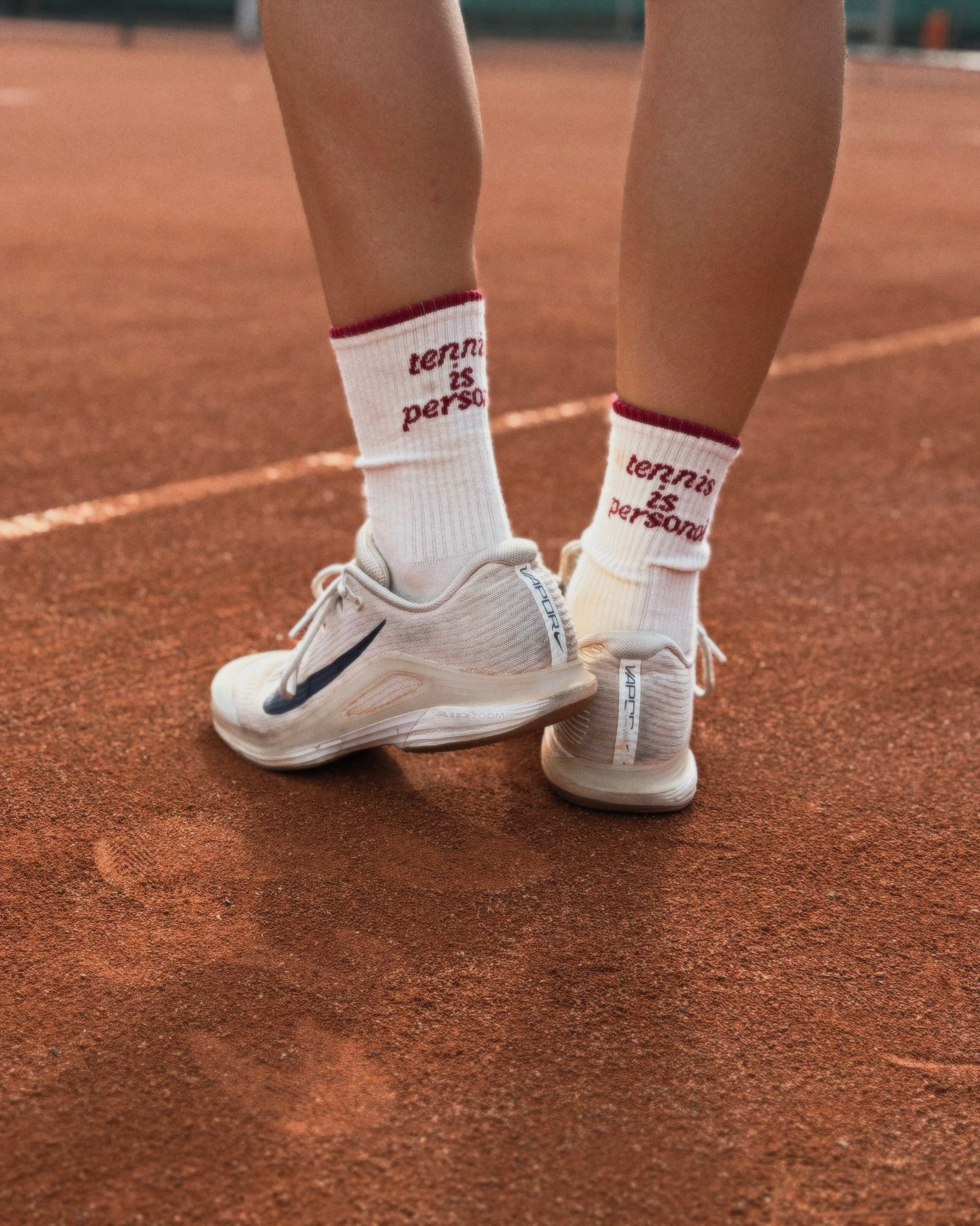 "tennis is personal" tennis socks