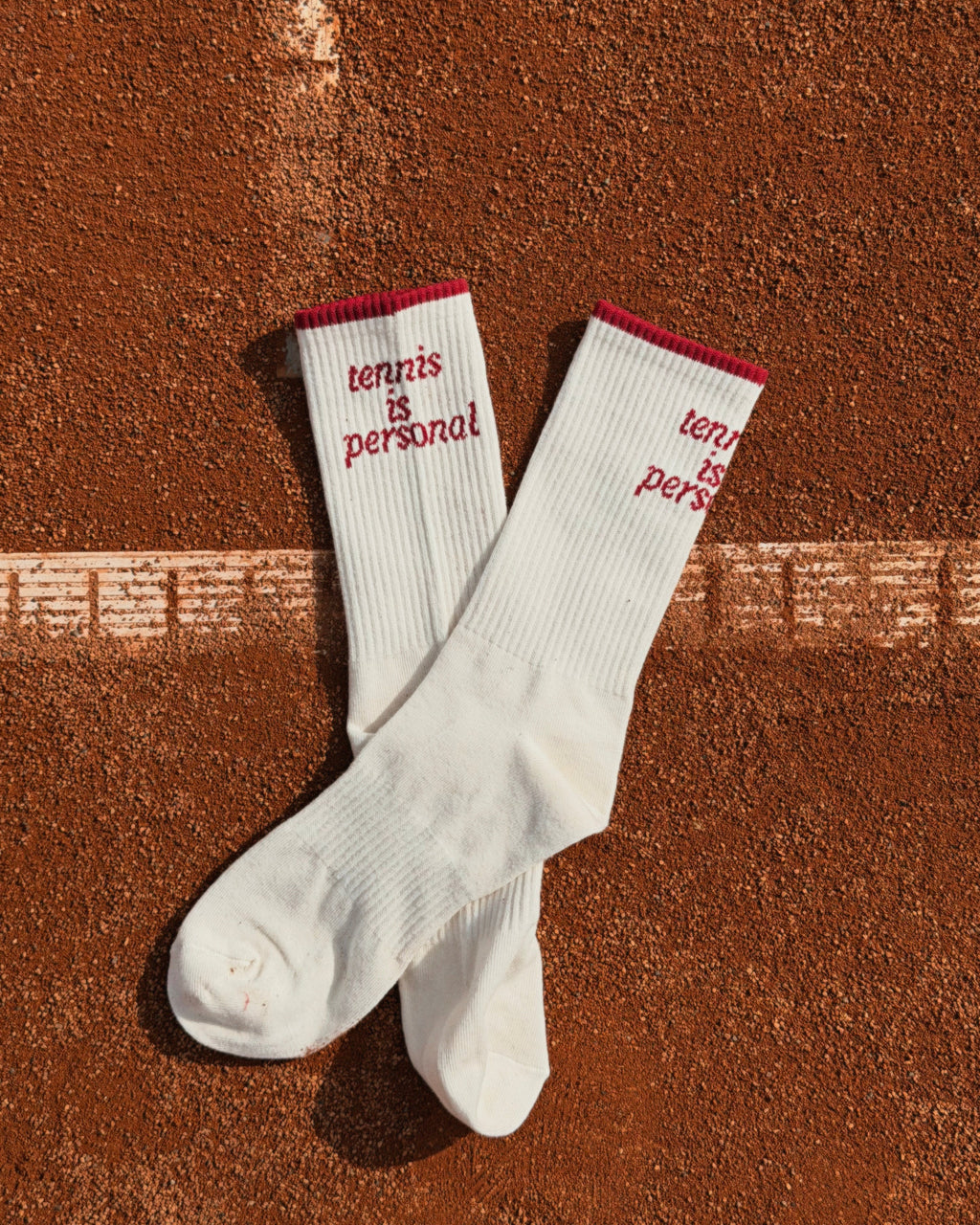 "tennis is personal" tennis socks