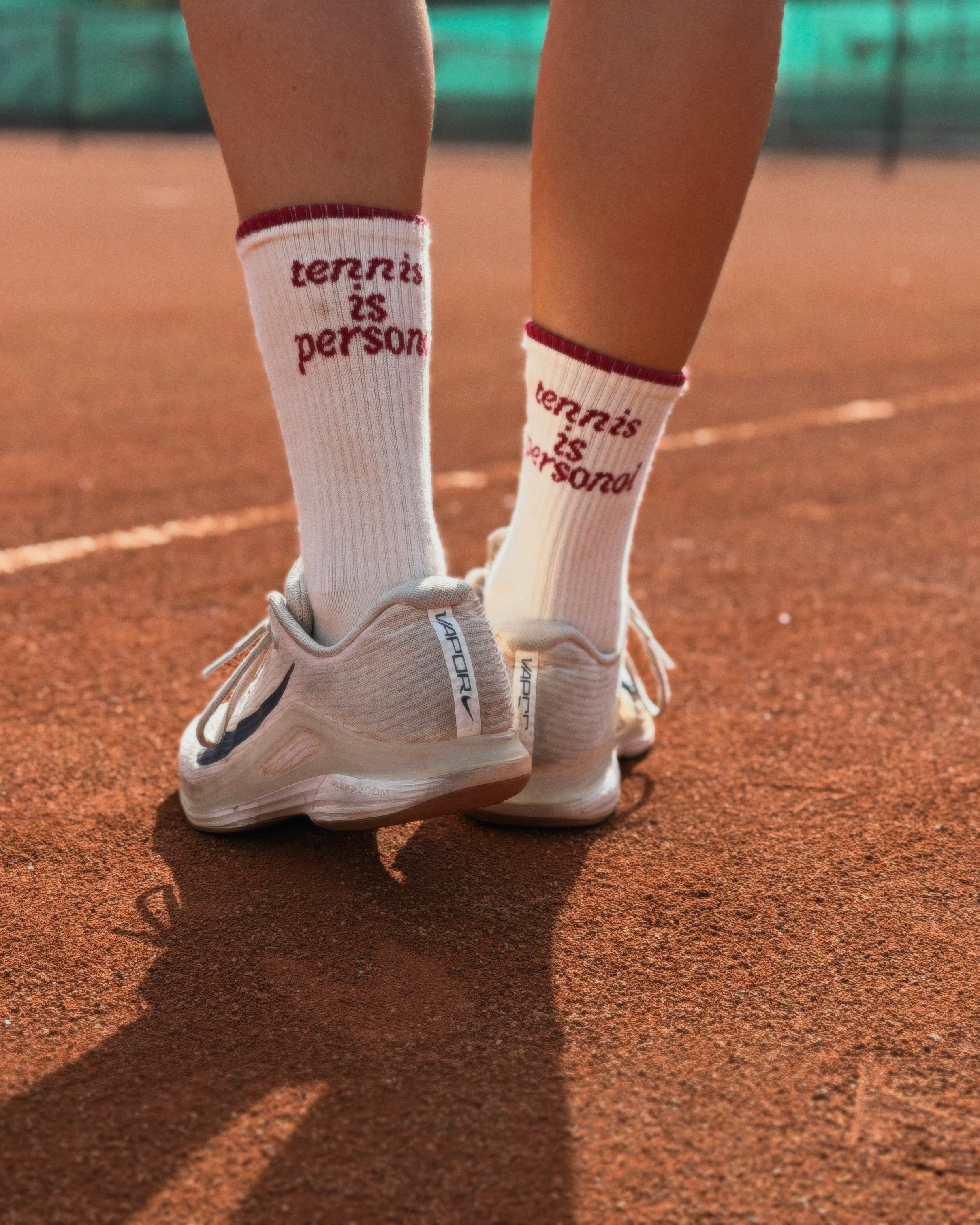 "tennis is personal" tennis socks