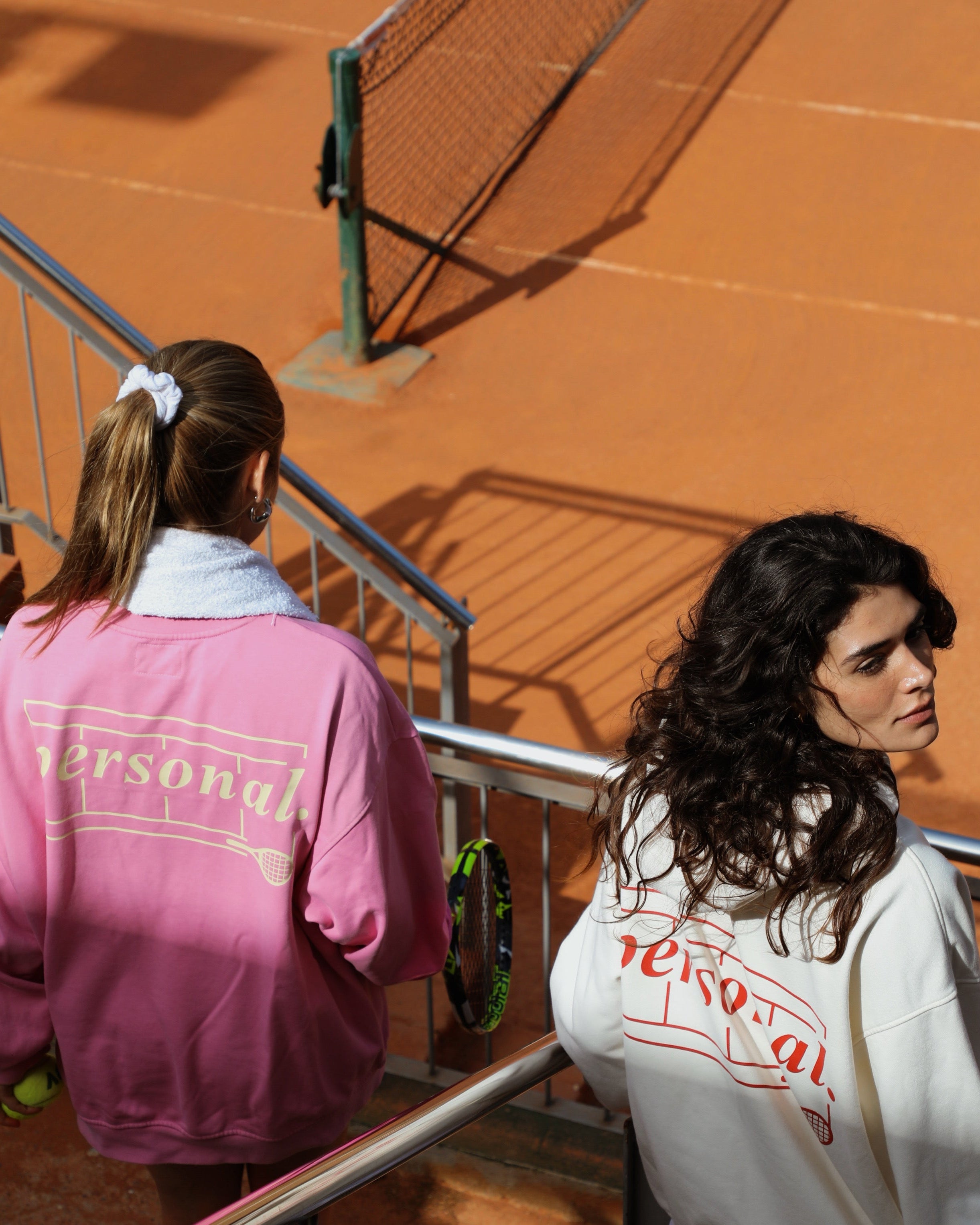 “personal.” court crewneck