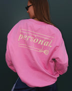 “personal.” court crewneck